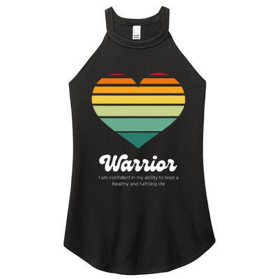 Congestive Heart Failure Warrior - Heart Health Motivation Women's Perfect Tri Rocker Tank