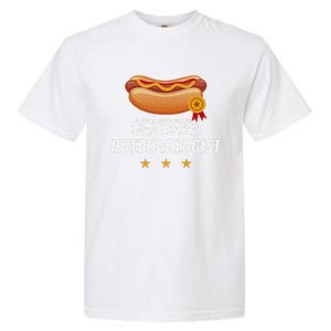 Certified Hotdogologist Funny HOT DOG Gift Hotdog Garment-Dyed Heavyweight T-Shirt