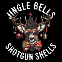 Christmas Holiday Funny Jingles Bells Shotgun Shells 16 in Basic Backpack
