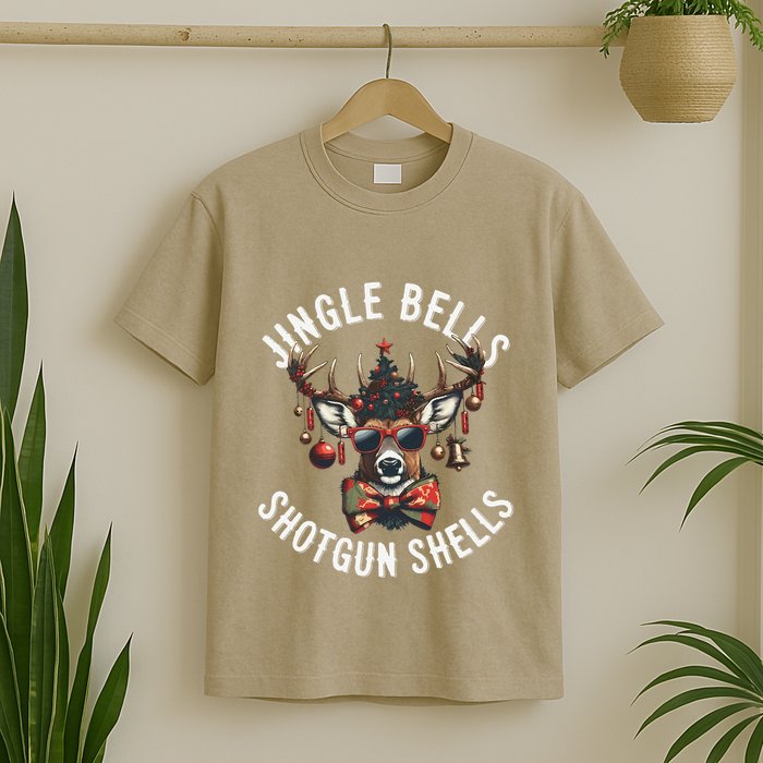 Christmas Holiday Funny Jingles Bells Shotgun Shells T-Shirt