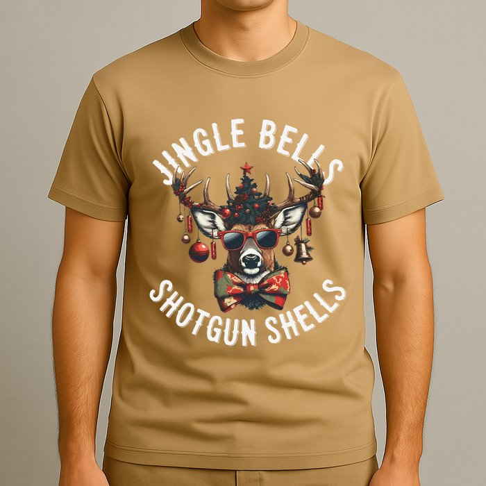 Christmas Holiday Funny Jingles Bells Shotgun Shells T-Shirt