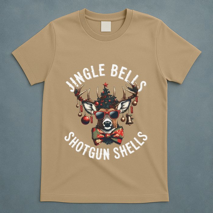 Christmas Holiday Funny Jingles Bells Shotgun Shells T-Shirt