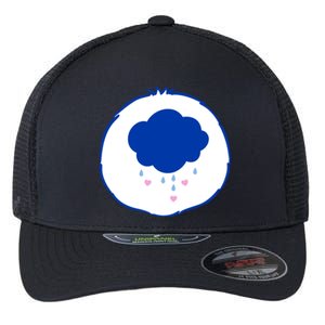 Carebears Halloween Grumpy Bear Cloudy Badge Costume Flexfit Unipanel Trucker Cap