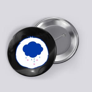 Carebears Halloween Grumpy Bear Cloudy Badge Costume Button