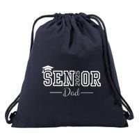 Cute Heart Graduate Proud Dad Senior Of 2025 Class Drawstring Bag