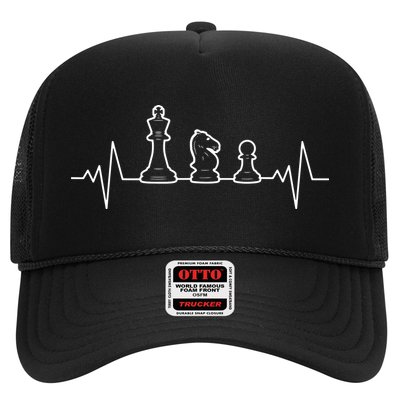 Chess Heartbeat | Gift Chess Master | Chess Club Trucker Hat