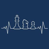 Chess Heartbeat | Gift Chess Master | Chess Club 7 Panel Mesh Trucker Snapback Hat