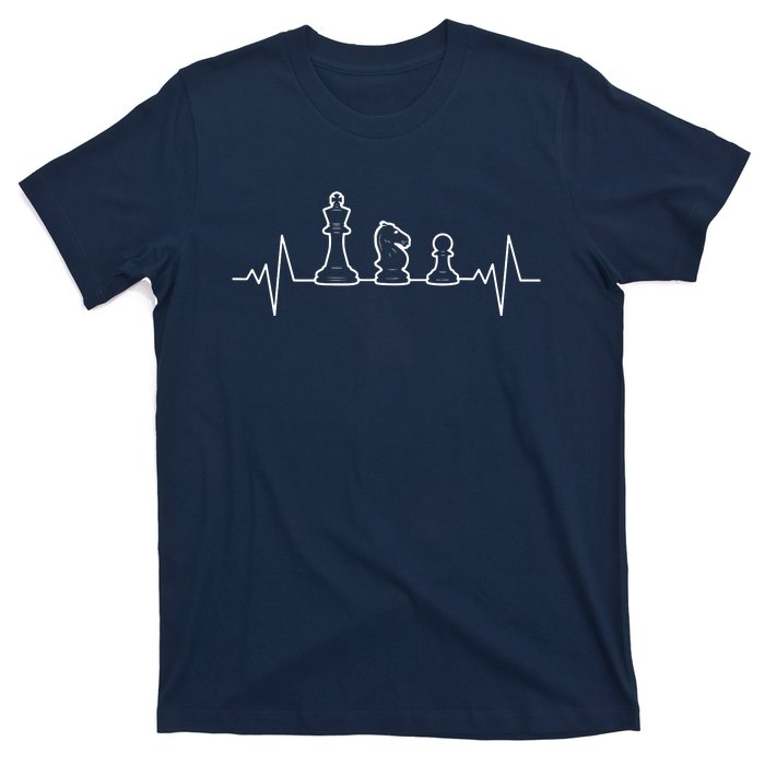 Chess Heartbeat | Gift Chess Master | Chess Club T-Shirt