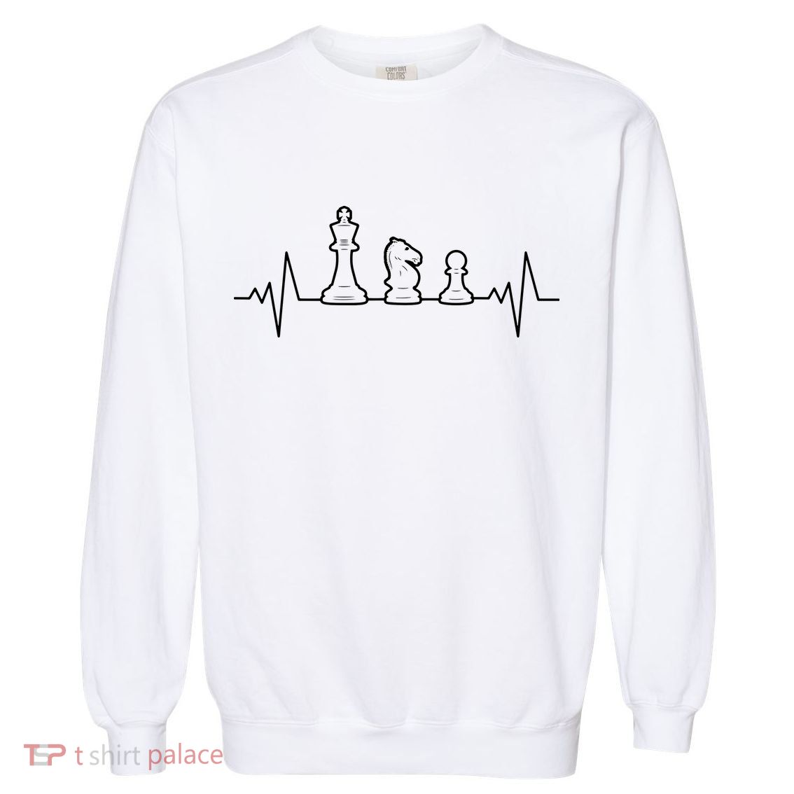 Chess Heartbeat | Gift Chess Master | Chess Club Garment-Dyed Sweatshirt