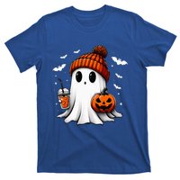 Cute Halloween Ghost Drink Pumpkin T-Shirt