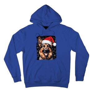 Christmas Holiday Ger Shepherd Gift Hoodie