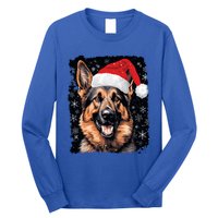 Christmas Holiday Ger Shepherd Gift Long Sleeve Shirt