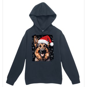 Christmas Holiday Ger Shepherd Gift Urban Pullover Hoodie