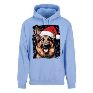 Christmas Holiday Ger Shepherd Gift Unisex Surf Hoodie