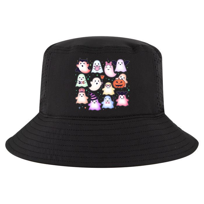 Cute Halloween Ghosts Cool Comfort Performance Bucket Hat