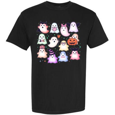 Cute Halloween Ghosts Garment-Dyed Heavyweight T-Shirt