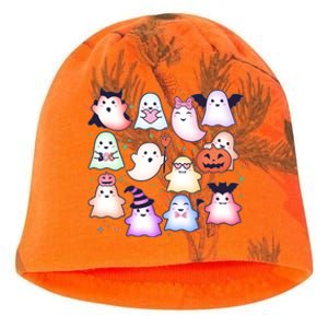 Cute Halloween Ghosts Kati - Camo Knit Beanie