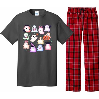 Cute Halloween Ghosts Pajama Set