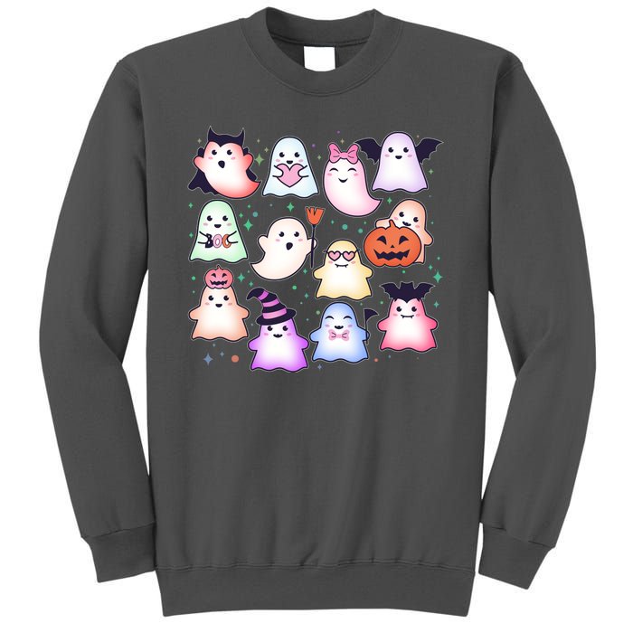 Cute Halloween Ghosts Tall Sweatshirt