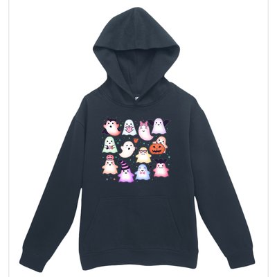 Cute Halloween Ghosts Urban Pullover Hoodie