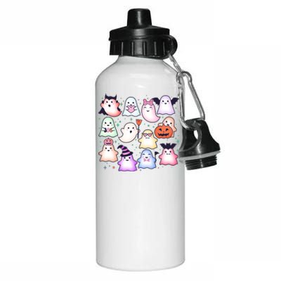 Cute Halloween Ghosts Aluminum Water Bottle 