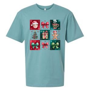 Christmas Holiday Gift Gingerbread Hot Cocoa Sueded Cloud Jersey T-Shirt