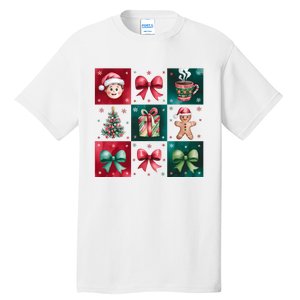 Christmas Holiday Gift Gingerbread Hot Cocoa Tall T-Shirt