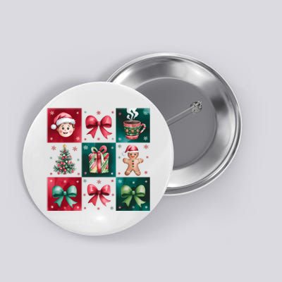 Christmas Holiday Gift Gingerbread Hot Cocoa Button