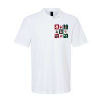 Christmas Holiday Gift Gingerbread Hot Cocoa Softstyle Adult Sport Polo