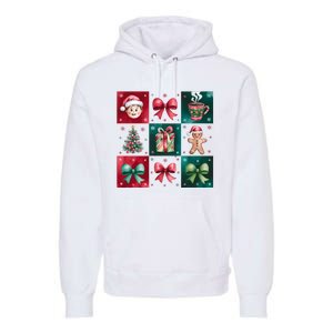 Christmas Holiday Gift Gingerbread Hot Cocoa Premium Hoodie