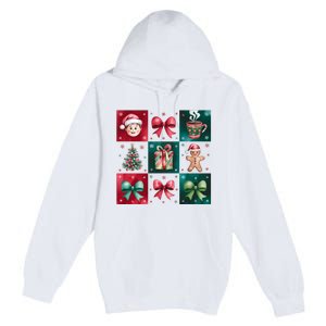 Christmas Holiday Gift Gingerbread Hot Cocoa Premium Pullover Hoodie