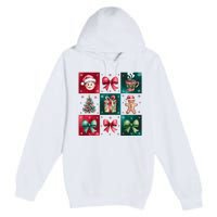 Christmas Holiday Gift Gingerbread Hot Cocoa Premium Pullover Hoodie