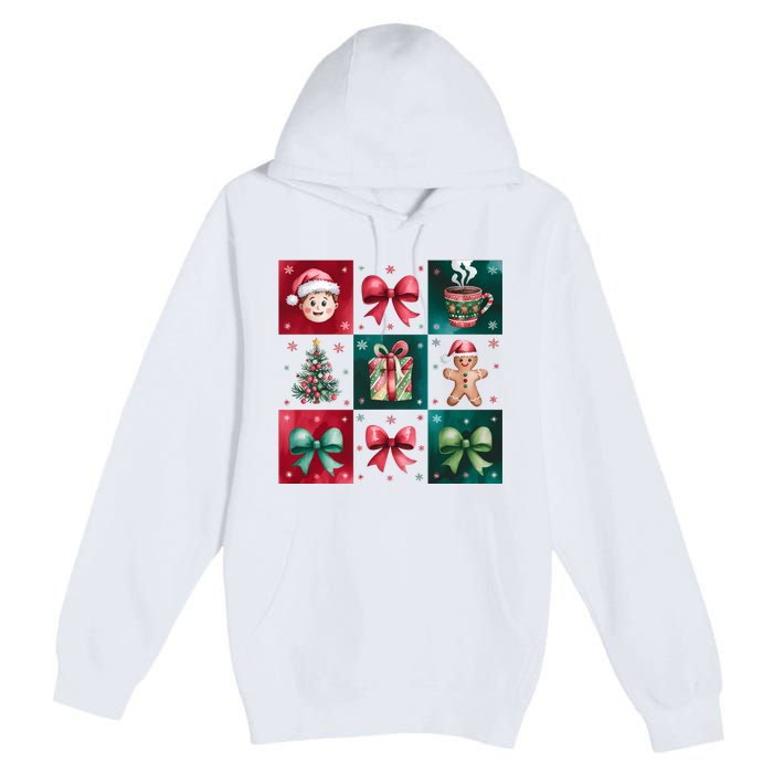 Christmas Holiday Gift Gingerbread Hot Cocoa Premium Pullover Hoodie