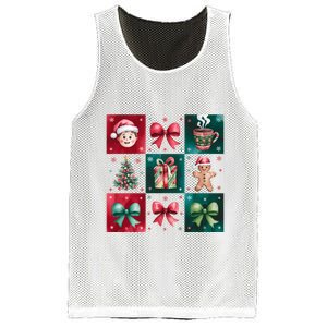 Christmas Holiday Gift Gingerbread Hot Cocoa Mesh Reversible Basketball Jersey Tank