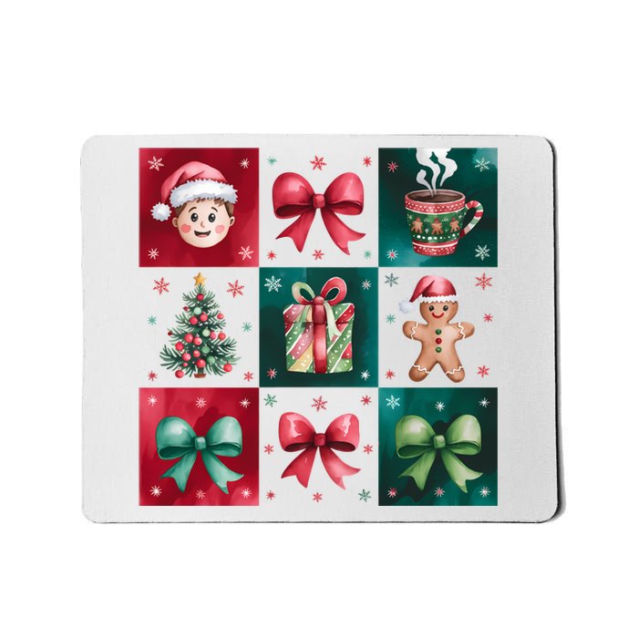 Christmas Holiday Gift Gingerbread Hot Cocoa Mousepad