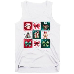 Christmas Holiday Gift Gingerbread Hot Cocoa Tank Top