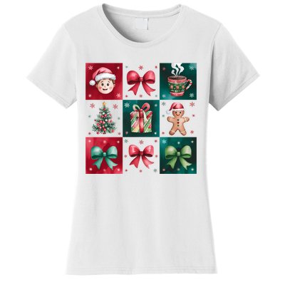 Christmas Holiday Gift Gingerbread Hot Cocoa Women's T-Shirt