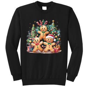 Christmas Holiday Gingerbread Xmas Christmas Tree Sweatshirt