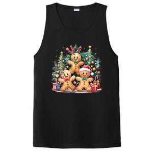 Christmas Holiday Gingerbread Xmas Christmas Tree PosiCharge Competitor Tank