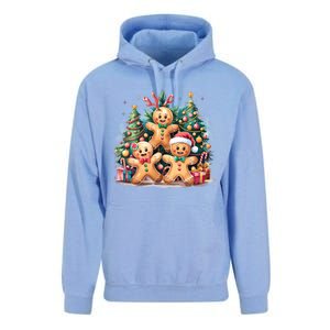 Christmas Holiday Gingerbread Xmas Christmas Tree Unisex Surf Hoodie