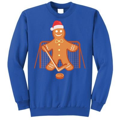 Christmas Hockey Goalie Gingerbread Goalkeeper Xmas Gift Sweatshirt