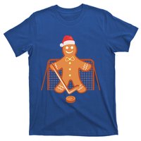 Christmas Hockey Goalie Gingerbread Goalkeeper Xmas Gift T-Shirt