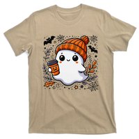 Cute Halloween Ghost Coffee T-Shirt