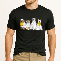 Cute Halloween Ghost Dogs Pups Cooling Performance Crew T-Shirt