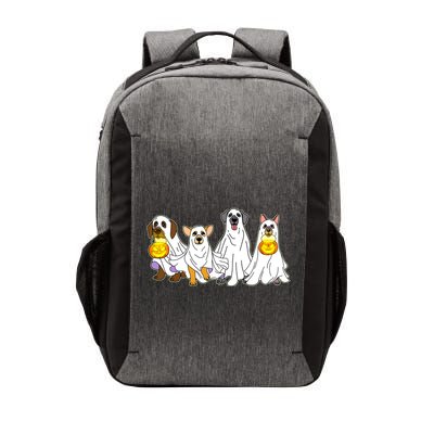 Cute Halloween Ghost Dogs Pups Vector Backpack