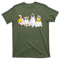 Cute Halloween Ghost Dogs Pups T-Shirt