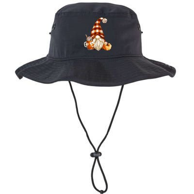 Cute Holiday Gnome For Thanksgiving With Fall Pumpkin Spice Legacy Cool Fit Booney Bucket Hat