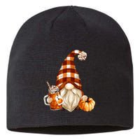 Cute Holiday Gnome For Thanksgiving With Fall Pumpkin Spice Sustainable Beanie