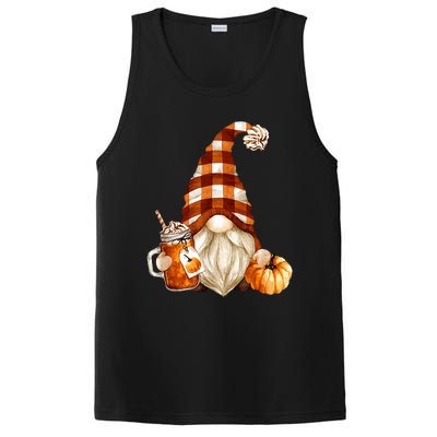 Cute Holiday Gnome For Thanksgiving With Fall Pumpkin Spice PosiCharge Competitor Tank