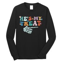 Couple Halloween Graphic Long Sleeve Shirt